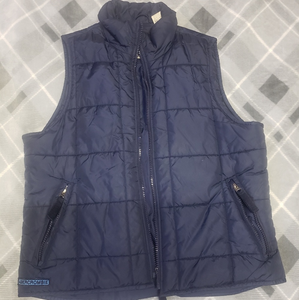 Navy Abercrombie vest